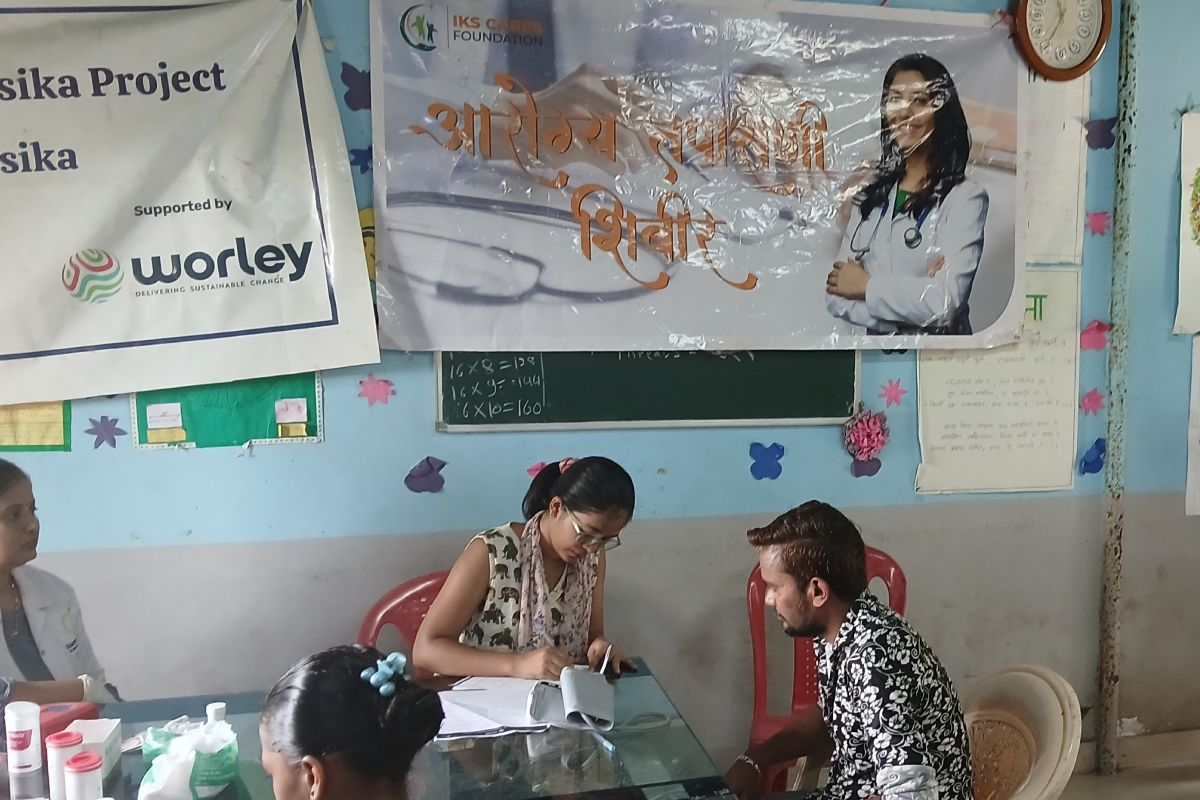 Community Camp at Vashi in Association with Seva Sahayog