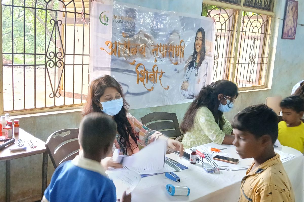 Swami Vivekanand Adivasi Ashram School Dhakane Chindhyachiwadi Taluka Shahapur