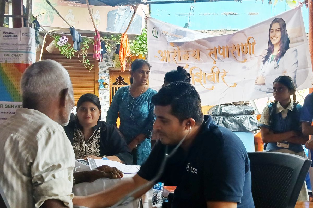 Community Camp at Turbhe Indiranagar
