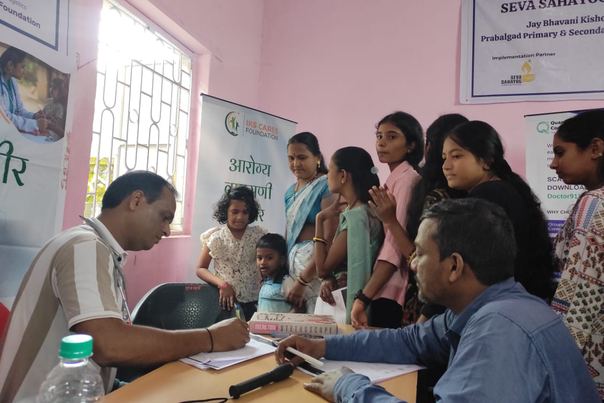 Community Camp at Village Arvand Taluka Karjat