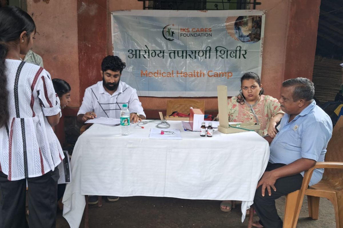 Community Camp at Village Barne Taluka Karjat