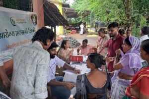 Community Camp at Village Barne Taluka Karjat