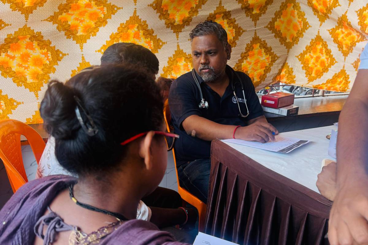 Community Camp at Kunchikorve Nagar Kalina