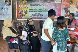 Community Camp at Nagothane in Association with Lions Club