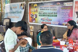 Community Camp at Nagothane in Association with Lions Club