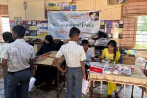 Anemia Detection Camp at Janta Vidyalaya Dhasai in Association with Halo Health