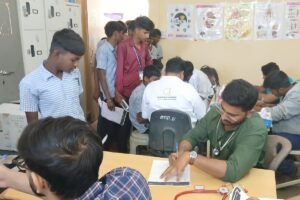 Anemia Detection Camp at Shaskiy Ashramshala Khutal Baragaon Taluka Murbad