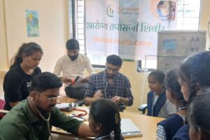 Anemia Detection Camp at Shaskiy Ashramshala Khutal Baragaon Taluka Murbad