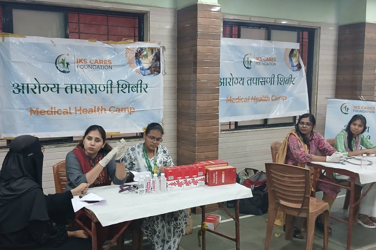 Community Camp at Ansari Nagar Nalasopara