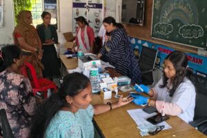 Community Camp at Dnyandeep Seva Mandal Primary School Karave