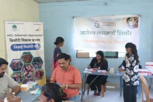Community Camp at Kishori Vikas Varg Shrivardhan