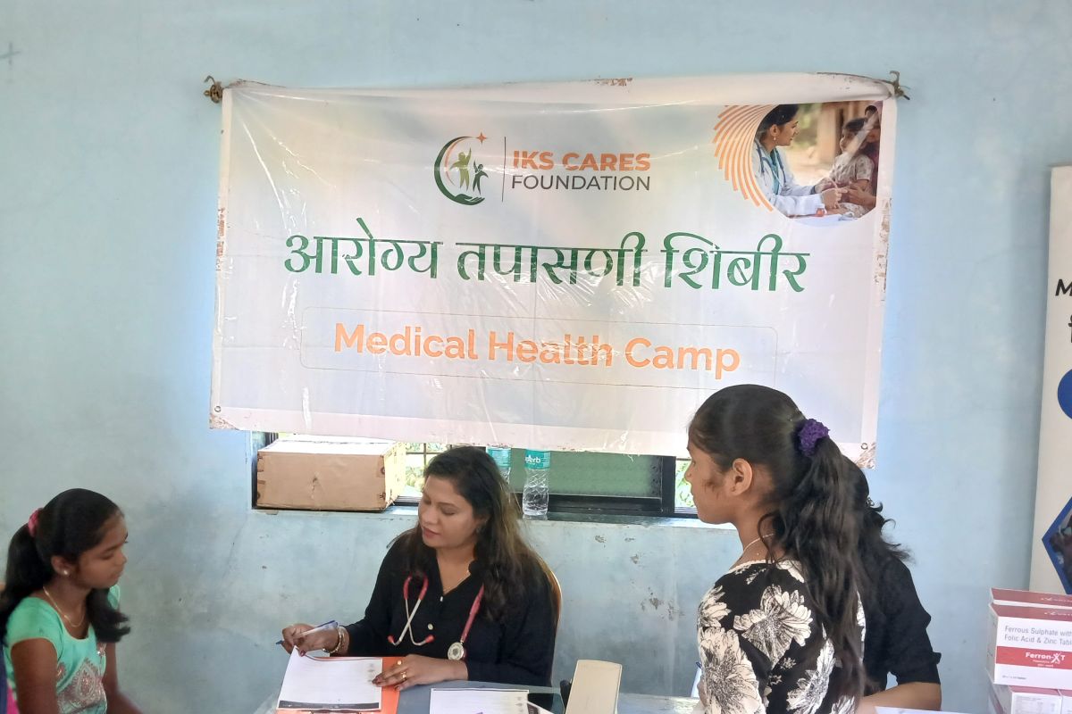 Community Camp at Kishori Vikas Varg Shrivardhan