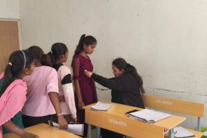 Anemia Detection camp at Maveshi Education Hub Maveshi Rajur