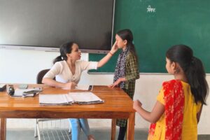 Anemia Detection camp at Maveshi Education Hub Maveshi Rajur