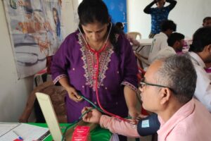 Community Camp at Village Sawale