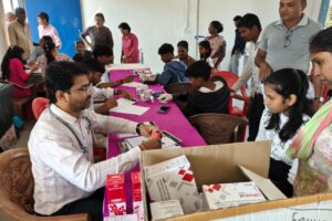 Community Camp at Village Sawale