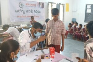 Anemia Detection Camp ZPHS Teegul Hyderabad