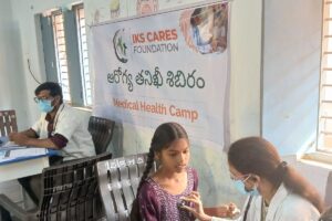 Anemia Detection Camp ZPHS Teegul Hyderabad