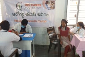 Anemia Detection Camp ZPHS Teegul Hyderabad