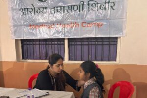 Anemia Detection Camp at Asper Vidyalay Uchat