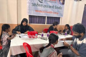 Anemia Detection Camp at Asper Vidyalay Uchat
