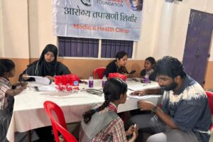 Anemia Detection Camp at Asper Vidyalay Uchat