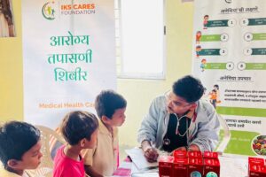 Anemia Detection Camp at Sant Gadgebaba Ashramshala Bhiwali Vajreshwari