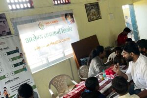 Anemia Detection Camp at Sant Gadgebaba Ashramshala Bhiwali Vajreshwari