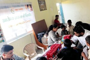 Anemia Detection Camp at Sant Gadgebaba Ashramshala Bhiwali Vajreshwari