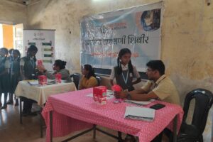 Anemia Detection Camp at Vajreshwari New English School