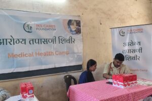Anemia Detection Camp at Vajreshwari New English School