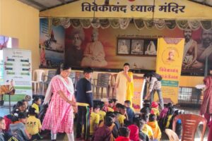 Anemia Detection Camp at Vivekanand Junior College