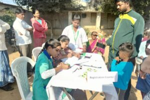 Community Camp at Raikal Shadnagar Hyderabad