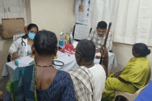 Community Camp at Raikal Shadnagar Hyderabad