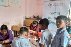 Anemia Detection Camp at Chatrapati Shivaji Vidyalay Kasara and ZP School Kasara