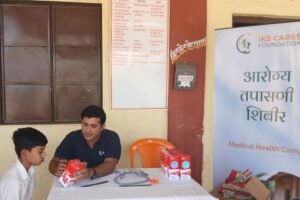 Anemia Detection Camp at G A Patil Vidyalay Sagaon and V A Patil Vidyalay Dighashi