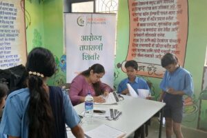 Anemia Detection Camp at RZP School Asudgaon Panvel