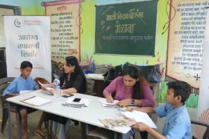 Anemia Detection Camp at RZP School Asudgaon Panvel