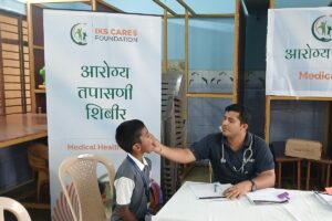 Anemia Detection Camp at Sanskardham Vidyalay Birwadi Mahad in Association with Samhita