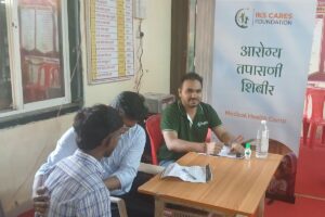 Anemia Detection Camp at Shah Chandulal Sarupachand Vidyalay Kinvhali