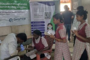 Anemia Detection Camp at ZPHS Munigadapa in Association with Healing Fields Foundation