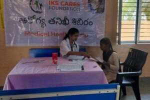 Anemia Detection Camp at ZPHS Primary School Timmapur Hyderabad