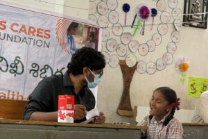 Anemia Detection Camp at ZPHS and Primary School Itikiyal