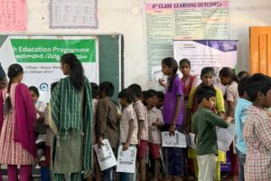 Anemia Detection Camp at ZPHS and Primary School Itikiyal