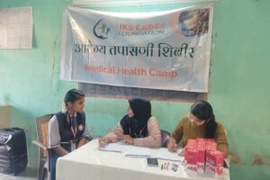 Anemia Detection Camp at Modern English Medium School Murbad