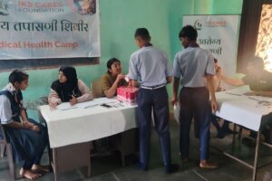 Anemia Detection Camp at Modern English Medium School Murbad