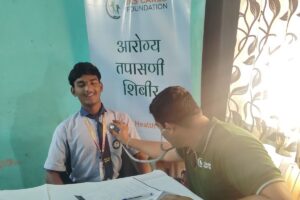 Anemia Detection Camp at Modern English Medium School Murbad