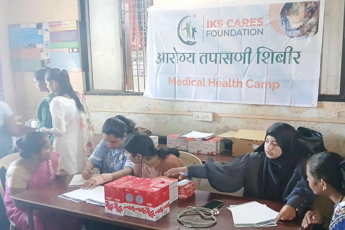 Anemia Detection Camp at New Wonderland School