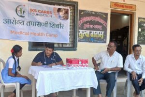 Anemia Detection Camp at Sharda Vidyalay Thune Budruk and Madhymik Vidyalay Sogaon Taluka Shahapur