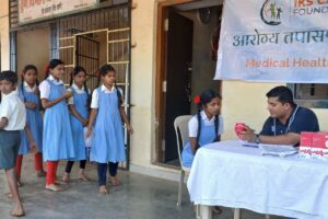 Anemia Detection Camp at Sharda Vidyalay Thune Budruk and Madhymik Vidyalay Sogaon Taluka Shahapur